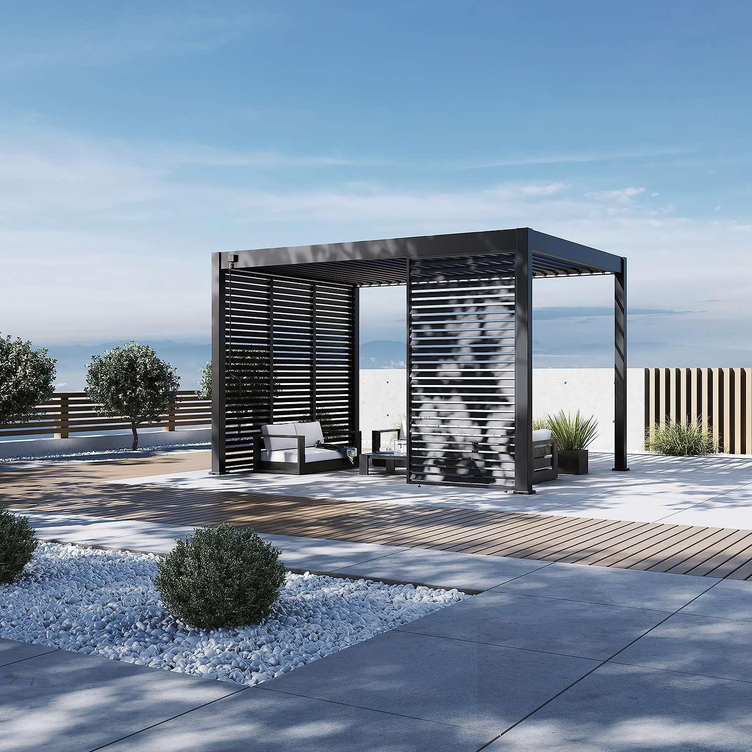 Horizontal Privacy Panel - Pergola2Go