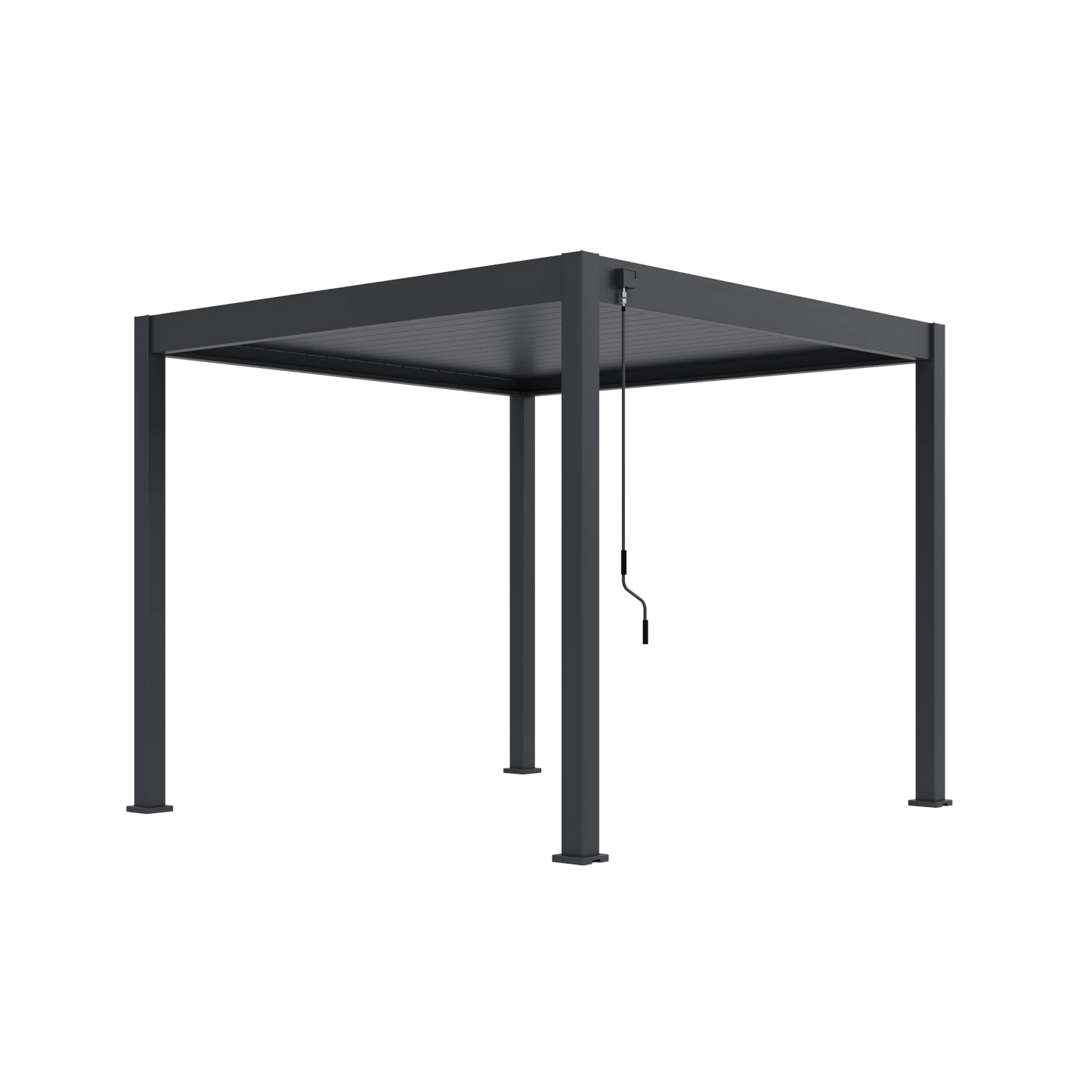 Modena Aluminium Pergola 3m x 3m Free Standing - Pergola2Go