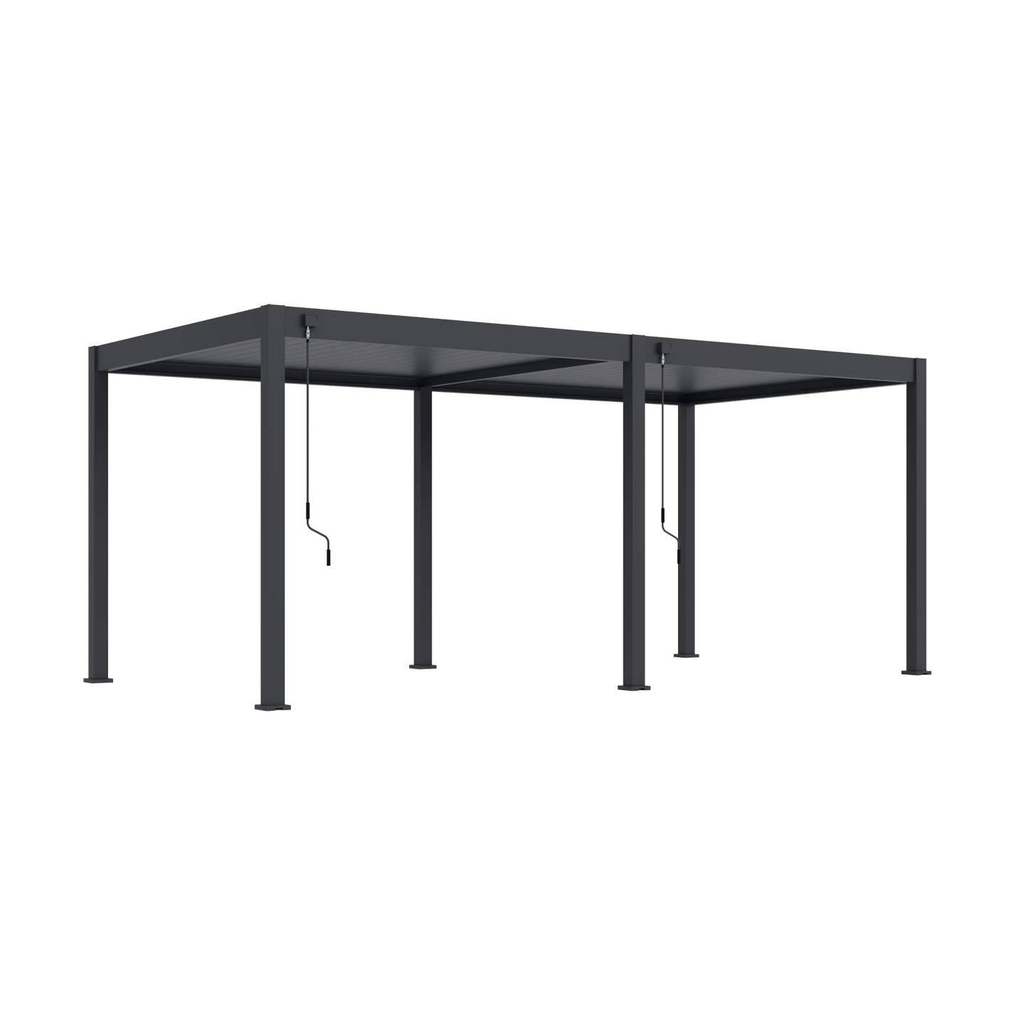 Modena Aluminium Pergola 6m x 3m Free Standing - Pergola2Go