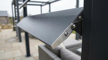 3m x 3m Aluminium Pergola Kit: Compact Shade for Smaller Patios