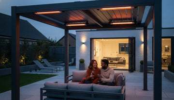 Pergola with Electric Infrared Heaters: The 2026 Guide to Year-Round Comfort
