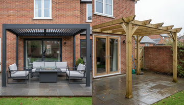 Aluminium vs Wood Pergola Cost UK: The 2026 Price & Value Comparison