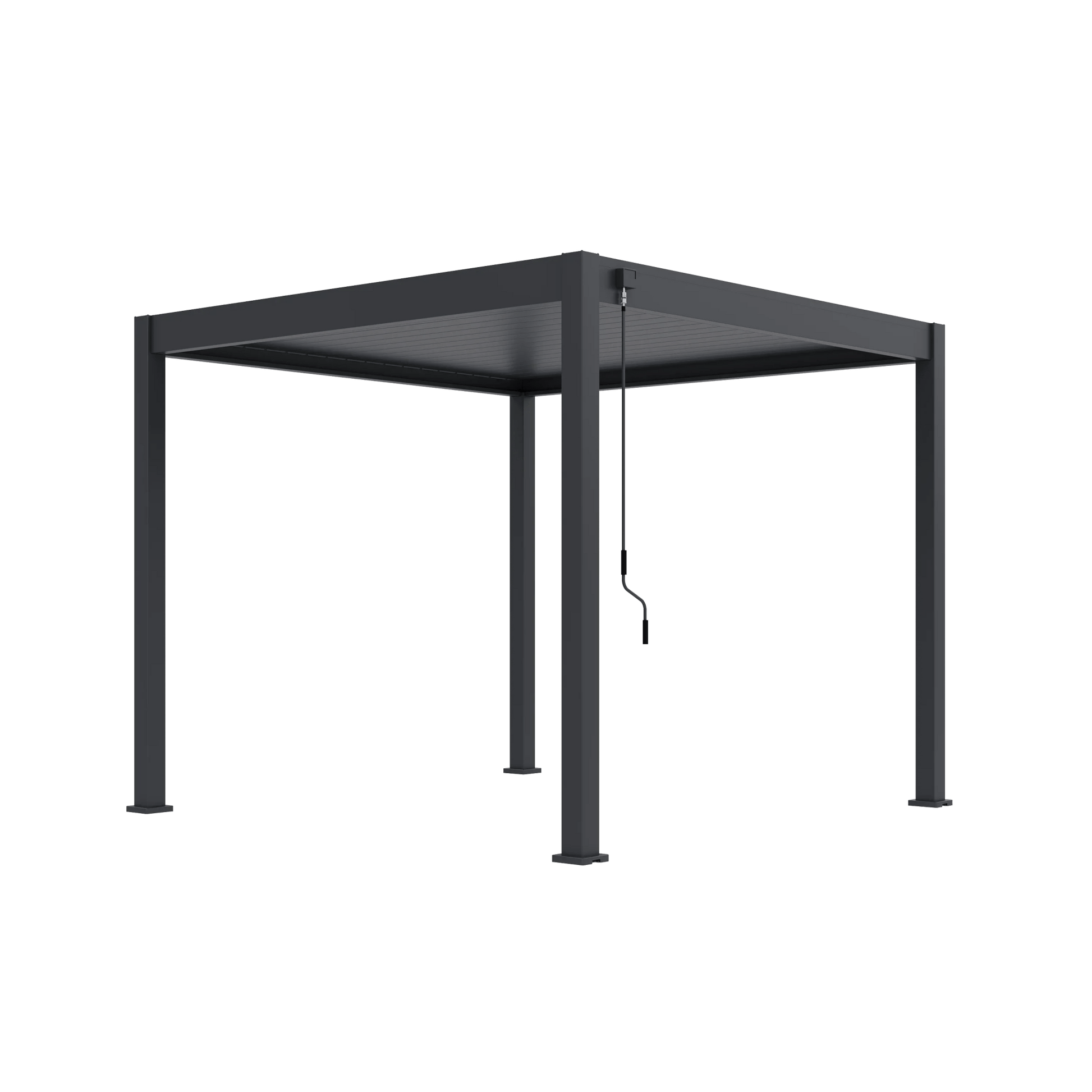 Modena Aluminium Pergola 3m x 3m Free Standing - Pergola2Go