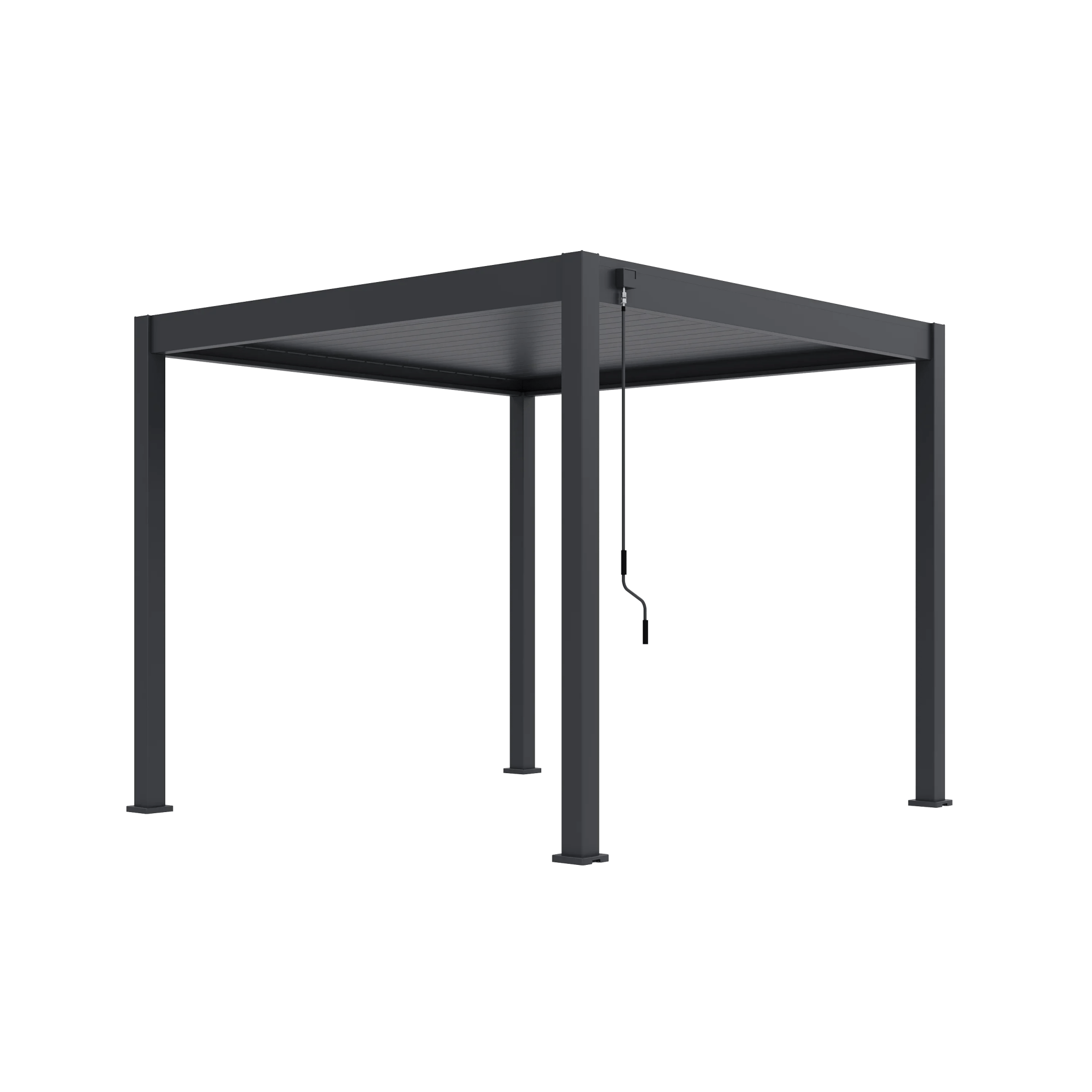 Modena Aluminium Pergola 3m x 3m Free Standing - Pergola2Go