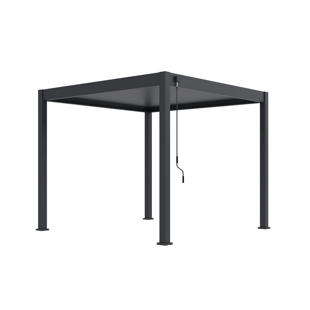 Modena Aluminium Pergola 3m x 3m Free Standing - Pergola2Go