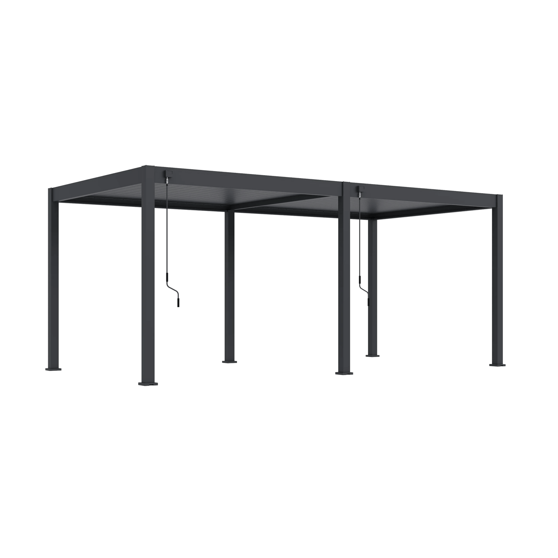Modena Aluminium Pergola 6m x 3m Free Standing - Pergola2Go