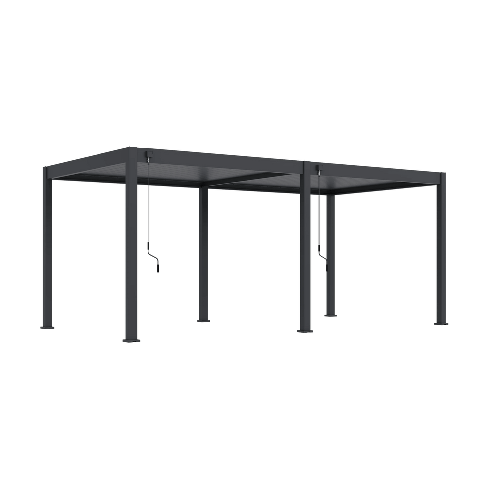 Modena Aluminium Pergola 6m x 3m Free Standing - Pergola2Go