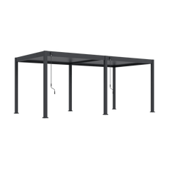 Modena Aluminium Pergola 6m x 3m Free Standing - Pergola2Go