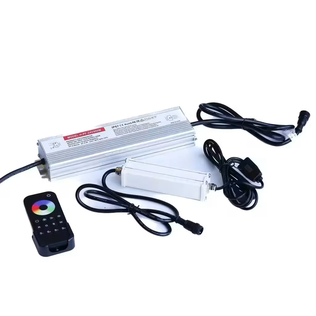 Modena Aluminium Pergola 4m x 3m Free Standing with LED Package